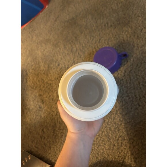 Vintage Barbie Thermos With Lid - 1998 Model 3700 - Mattel Hearts Vintage - Picture 4 of 7